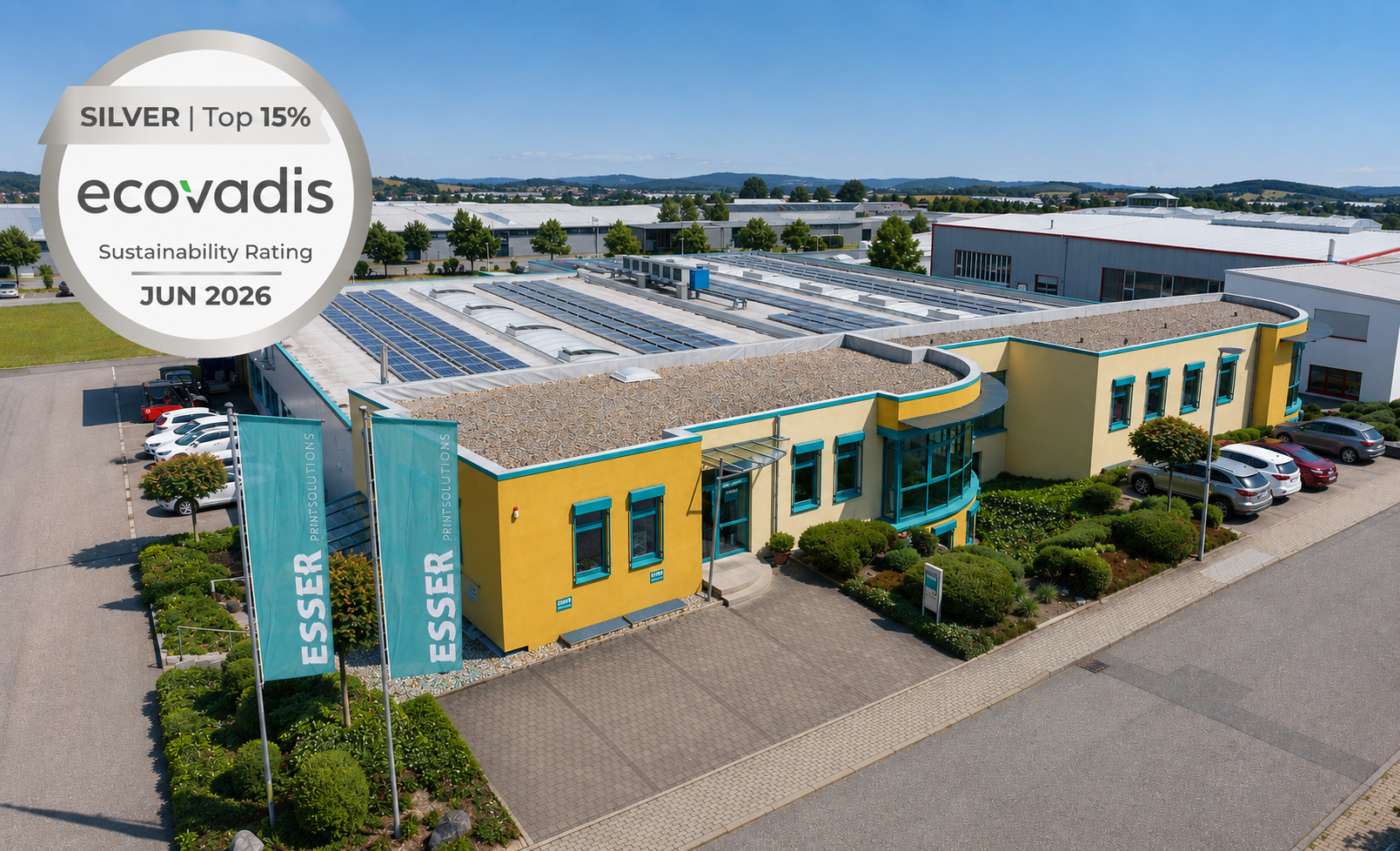 Esser printSolutions erhält EcoVadis Silber-Medaille