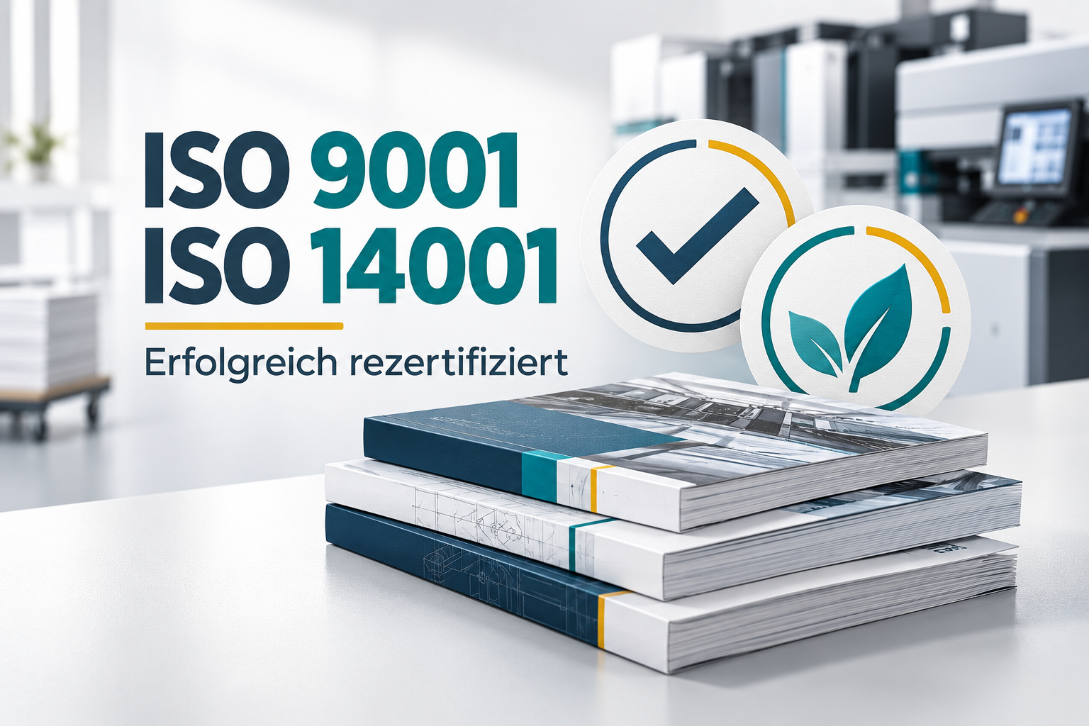 ISO 9001 und ISO 14001: Qualität und Verantwortung erneut bestätigt